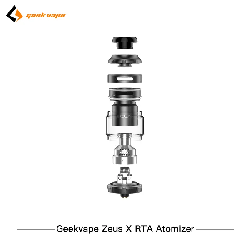 2 шт./лот Geekvape Zeus X RTA 4 5 мл Vape танк с 810 делриновый дрип-тип электронная сигарета