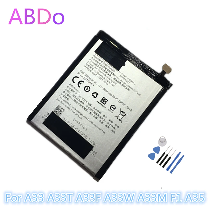 Аккумулятор BLP605 для телефона Oppo A33 A33T A33F A33W A33M F1 A35 2500 мАч сменные батареи AAA