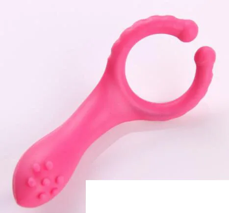 Новый силиконовый Стимулятор точки G вибратор фаллоимитатор зажим для сосков