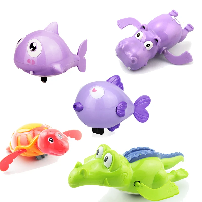 5pcs clockwork toys Новое поступление крабов-пузырей и Кит-лягушка, детская игрушка для ванны, Забавный производитель пузырей, бассейн, ванна для купания, мыльница, игрушки для детей - Цвет: 5pcs clockwork toys