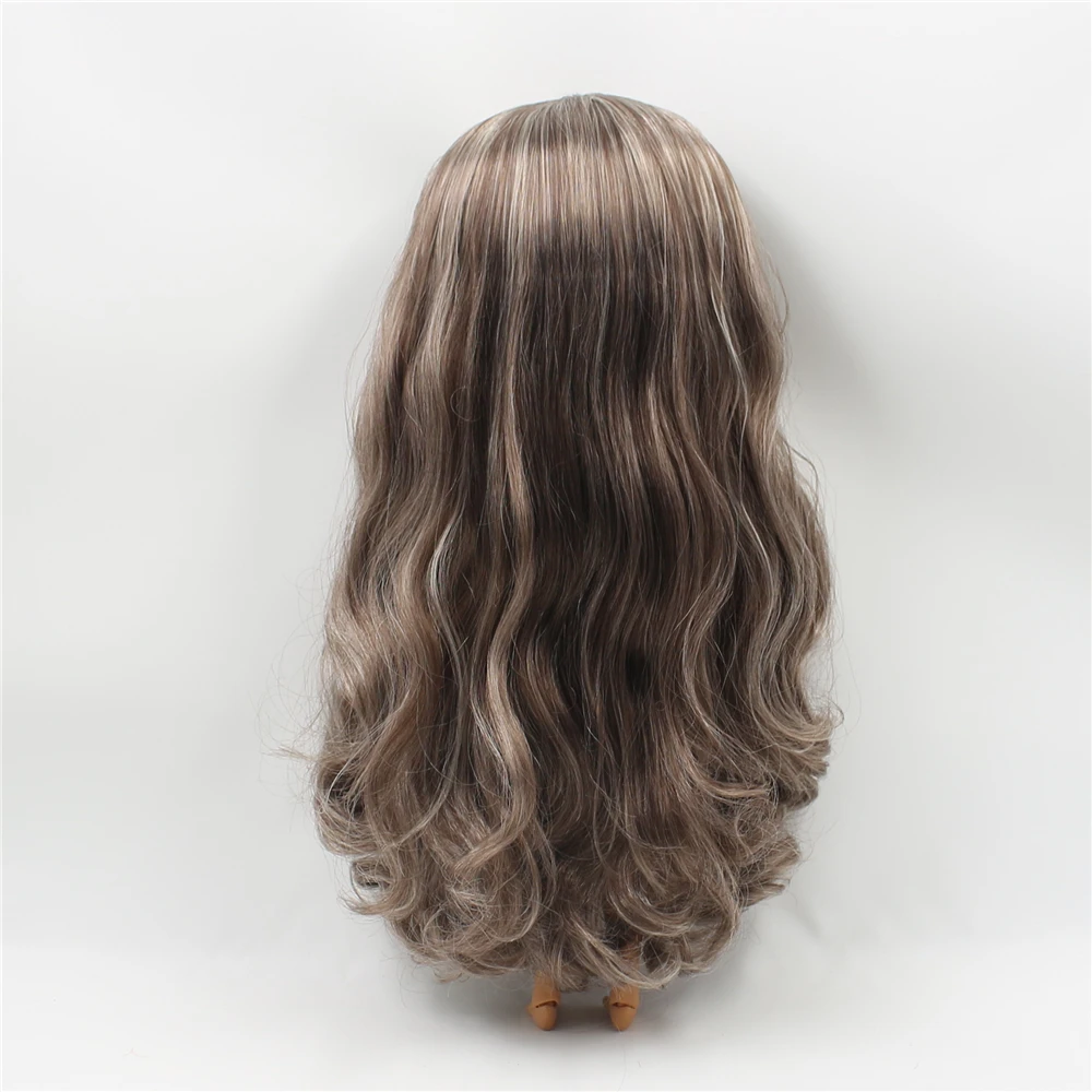 Ледяной DBS Blyth кукольные темной кожи шарнирное тело коричневого серого цвета