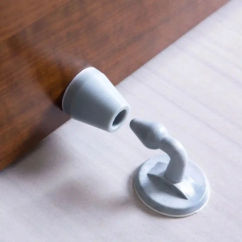 Защитная накладка на присоске блокирующая блокировку двери бесшумная