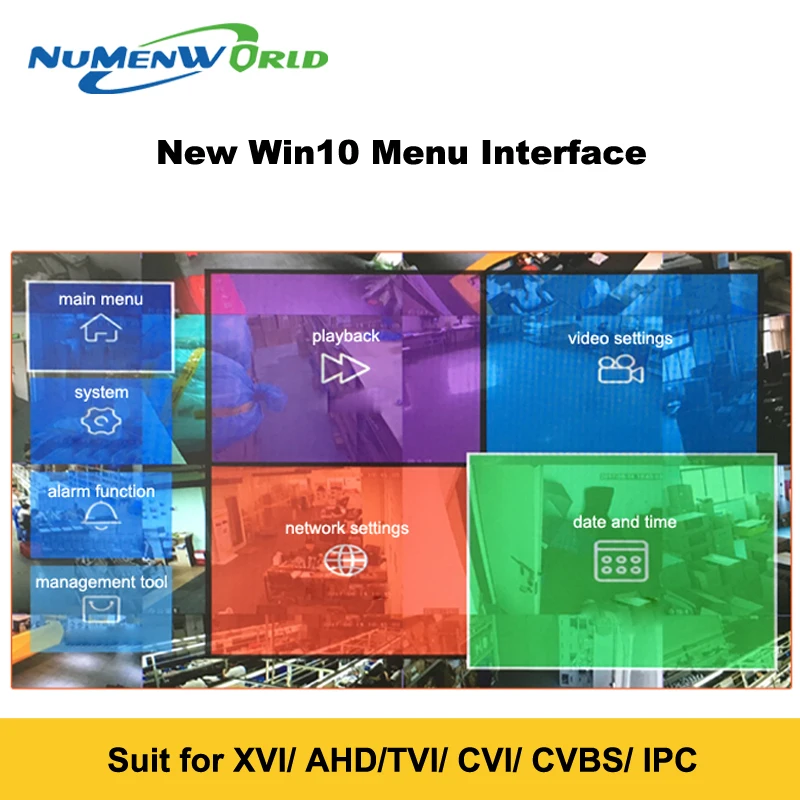 

Super New 8CH XVI/AHD DVR HD 1080P Video Recorder H.264+ CCTV Camera Onvif Network 8 Channel IP NVR Multilanguage With Alarm
