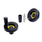 Трапециевидный свинцовый винт для 3D-принтера CNC, диаметр отверстия 8 мм, 6 мм, 10 мм, диаметр 63 мм, для T8 T6, T8, T10, 1 шт.