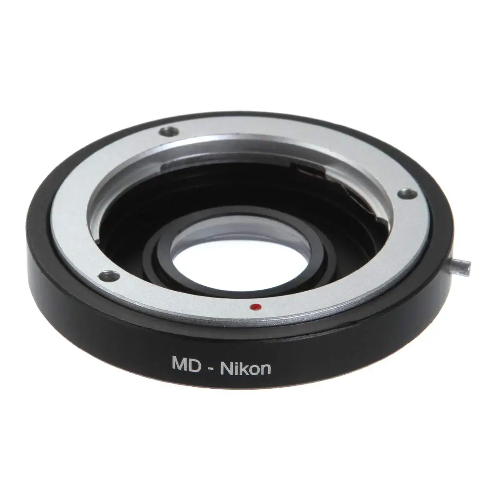 Переходное кольцо для объектива Minolta MD MC камеры Nikon F AI с оптическим стеклом |