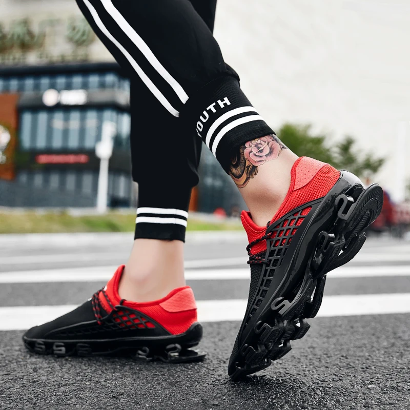 2019 Summer Mesh Breathable Sneakers Men Trainers Walking Comfortale Fashion Big Size 13 Black | Обувь