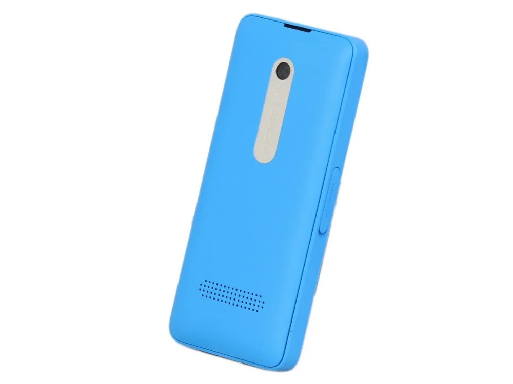 Nokia 301 разблокированный WCDMA 2," две sim-карты 3.2MP QWERTY клавиатура Восстановленный мобильный телефон