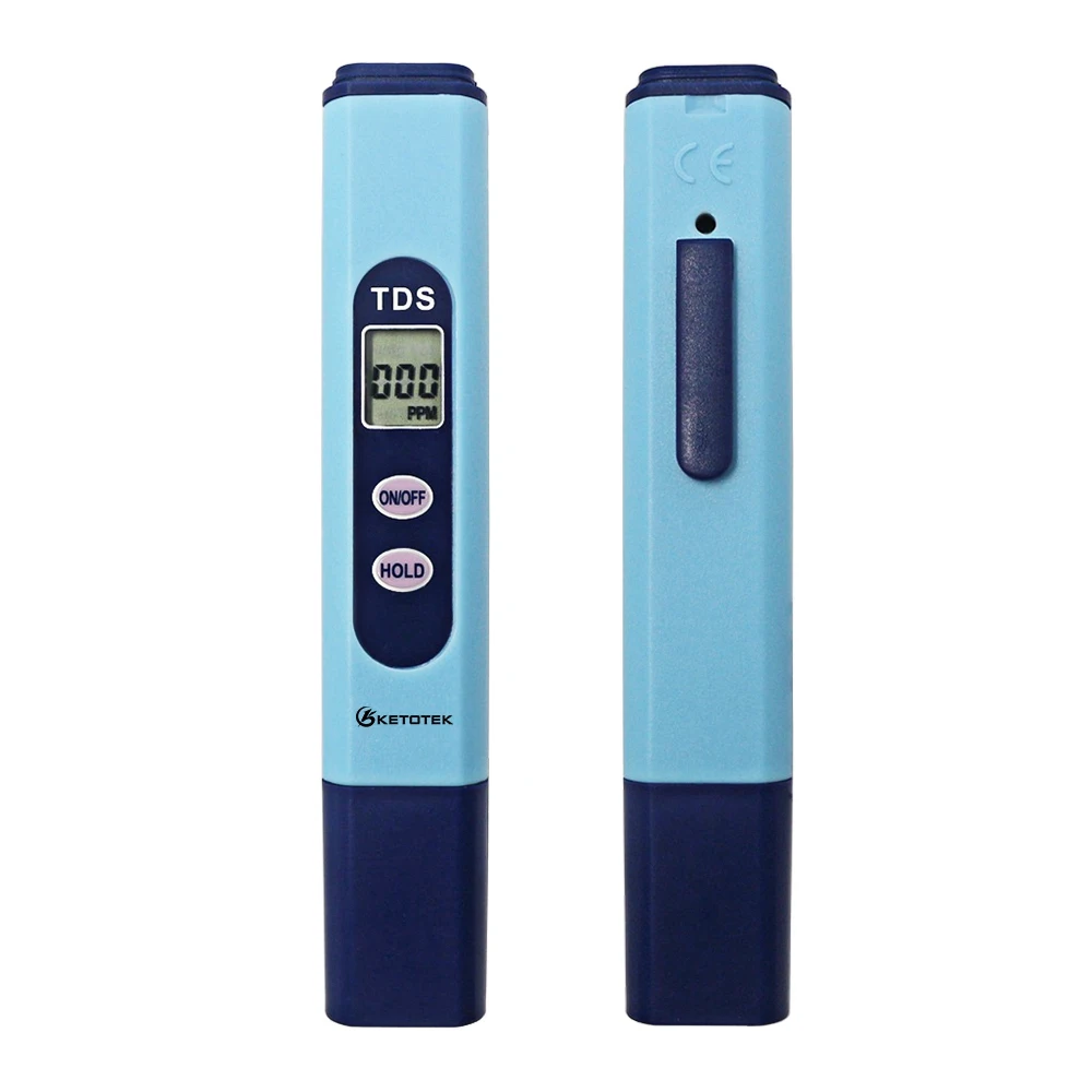 TDS Meter Цифровой рН-метр 0,00-14,0 автоматическая калибровка TDS тест er 1-9990PPM титановый зонд контроль качества воды аквариум бассейн - Цвет: TDS Meter