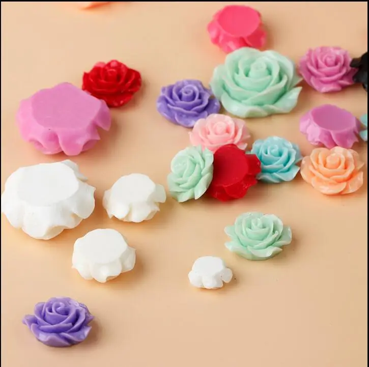 Искусственные поделки из смолы цветок искусственные украшения разные цвета