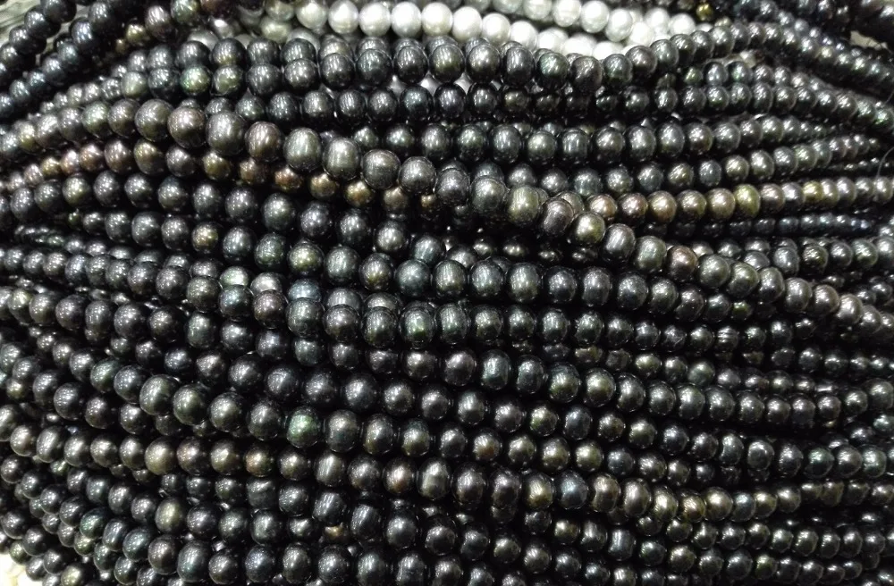 Бусины из натурального жемчуга 8 9 мм 35/15 дюймов|loose beads|pearl beadsreal pearl beads |