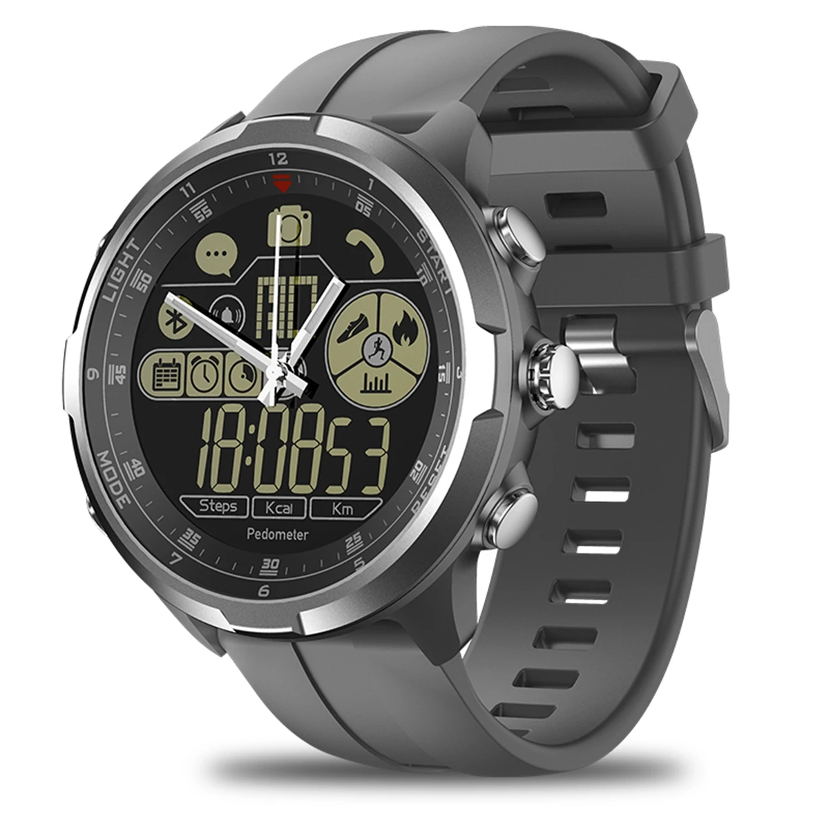 Bluetooth 4 0 Смарт часы мужские водонепроницаемые Android Smartwatch 1 24 дюймов Smartwatchs Relogios