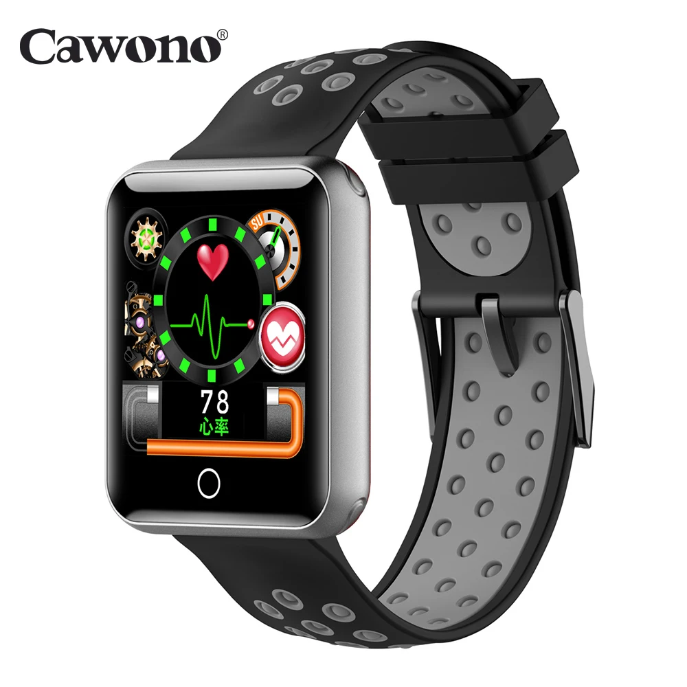 Cawono CW18 смарт браслет часы сердечного ритма Фитнес Sleep Monitor пульсометр жизни