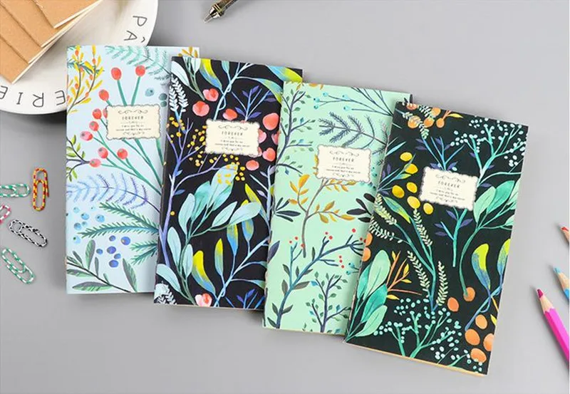 Creative Papery Floral Flower Schedule Book Diary Weekly Planner Notebook Material Escolar School Office Supplies Stationery