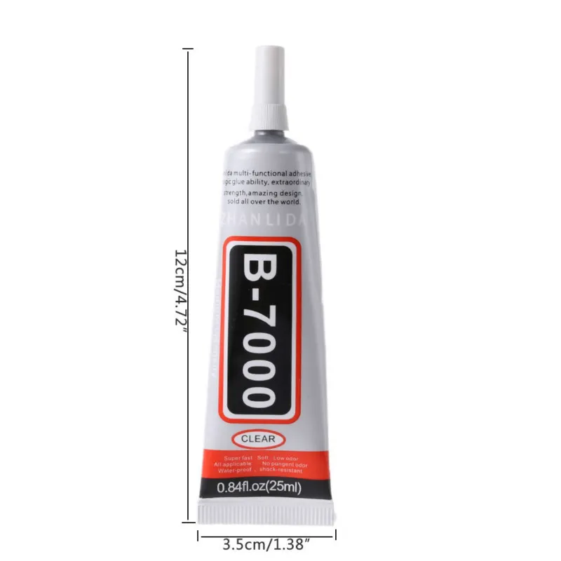 

25ml 1pcs B-7000 Transparent Liquid Glue More Powerful New Epoxy Resin Adhesive MultiPurpose Super Sealant Handset Touch Screen