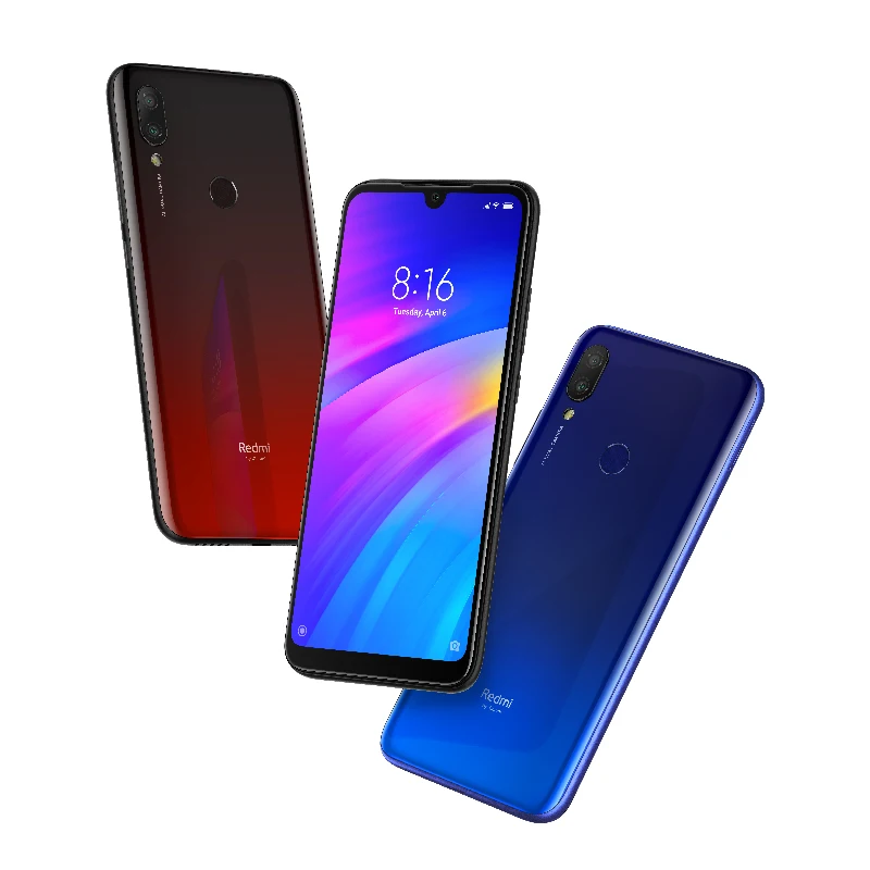 Глобальная версия Xiaomi Redmi 7 2GB 16GB мобильный телефон 6 26 ''Snapdragon 632 двойная камера