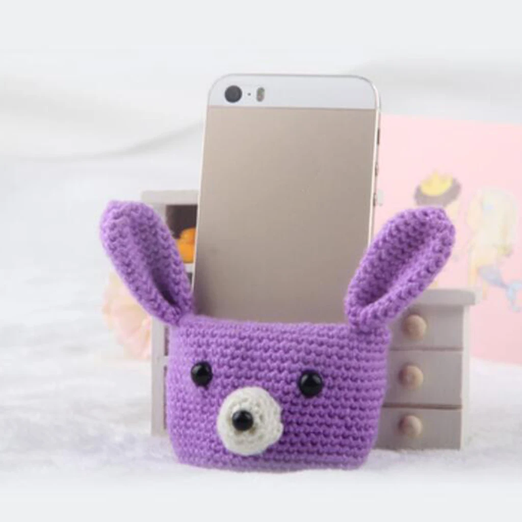 1 комплект, набор для вязания крючком-красивые сумки Amigurumi, украшения для дома-DIY Подарочный материал