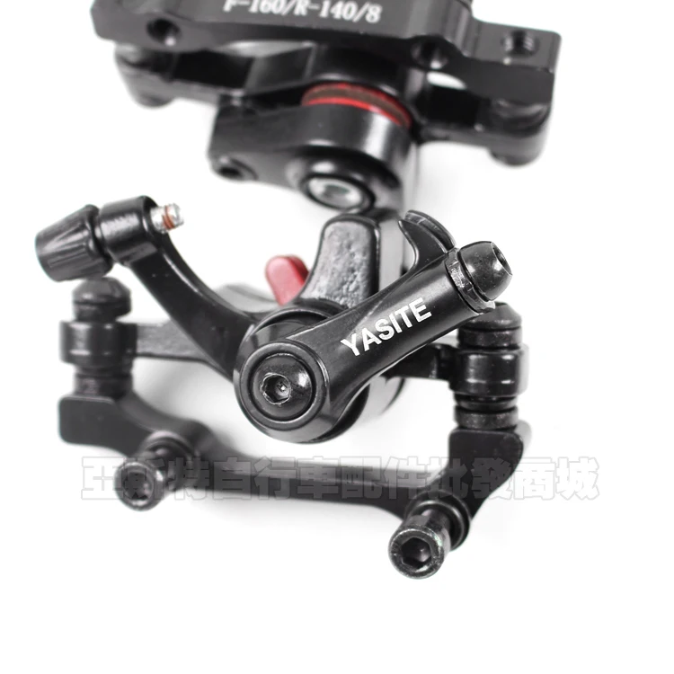 Велосипедный тормозной суппорт Алюминий сплав задние дисковые тормоза на