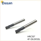 1 шт. твердосплавные торцевые фрезы 6 мм 8 мм, плоская торцевая фреза в Фрезе, стандартная длина, обрабатывающий центр, режущие инструменты