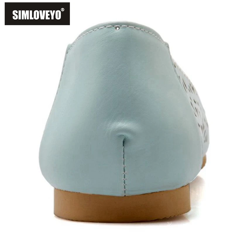 SIMLOVEYO/Новые весенне-летние женские туфли на плоской подошве, женская обувь на плоской подошве с вырезами женская повседневная обувь с цветочным принтом Большие размеры 40, 41, 42, 43, 44, 45, 46, 47