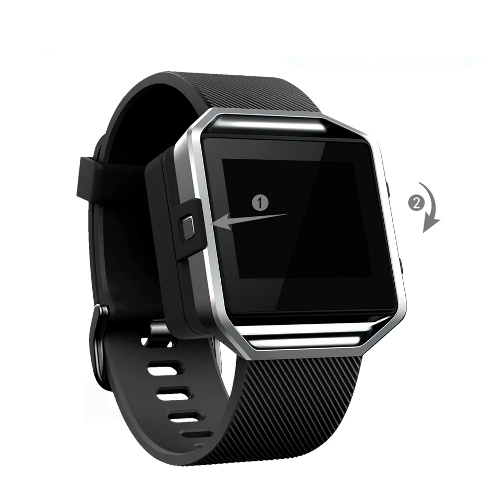 Новый для Fitbit blaze Смарт часы источник питания база 400 мАч встроенный аккумулятор
