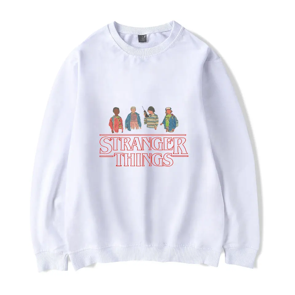 Толстовка с капюшоном и длинными рукавами Stranger things Осень-зима | Мужская одежда