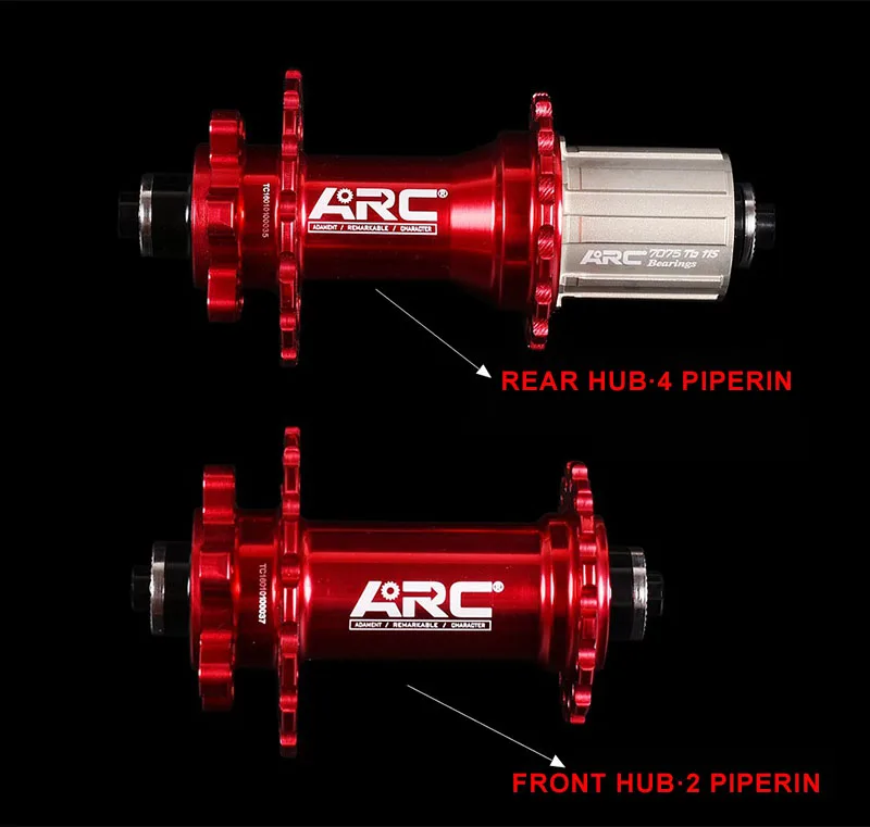 ARC 8-11S speed 32H MTB Дисковая тормозная ступица Передняя 2 задняя 4 Palin велосипедная ступица алюминиевая велосипедная Дисковая тормозная часть быстросъемная