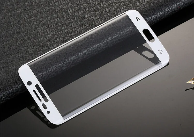 RONICAN S6 edge полное изогнутое 3D закаленное стекло Защита для экрана Защитная пленка