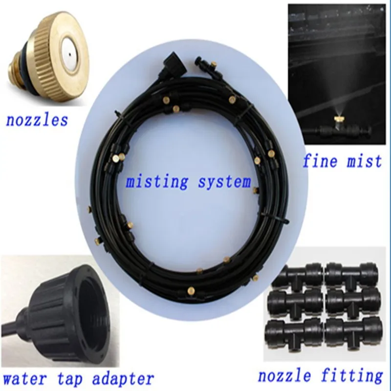 

E211 DIY low pressure produce misting systems
