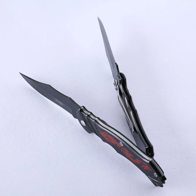 W80 Ножи мини Портативный Edc нержавеющей раза отдых тактический складной