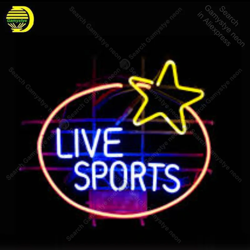 

Neon light sign Love Sports Beer star room Window Neon Lamp sign store display real glass tubes Letrero lights enseigne Handcraf