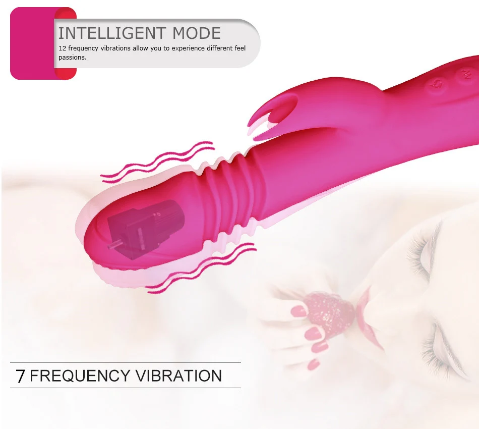 Новинка Перезаряжаемый USB Вибратор с нагревом для женщин вращающийся