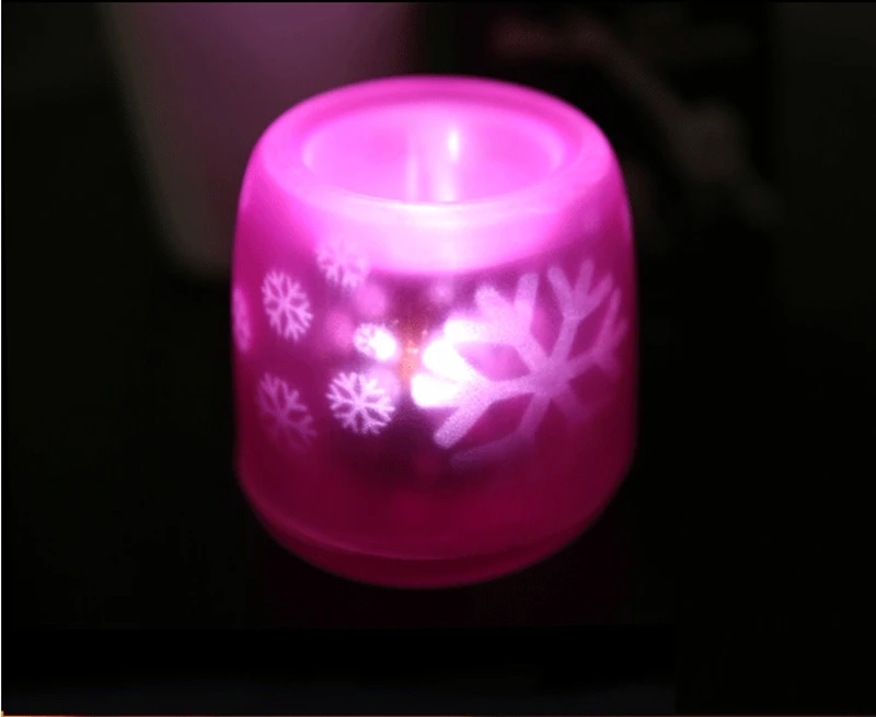 Романтические Рождественские огни LED голосовое управление проекция электронные