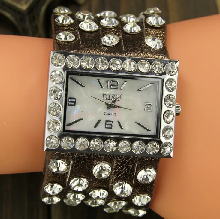 Korean version of the new retro bracelet watch exclusive fashion beads jewelry lady |