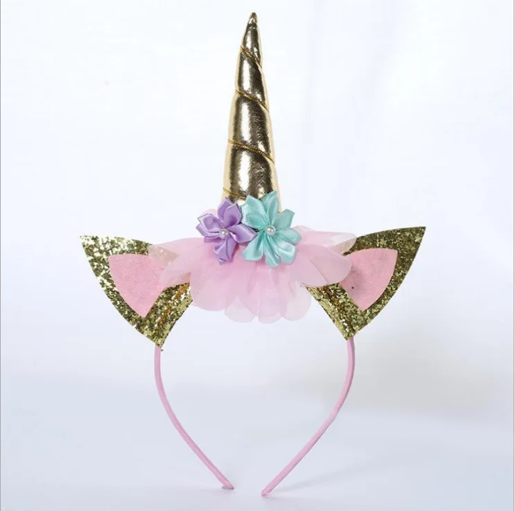 

Girls Dresses Cartoon Ball Gown Children Cute Unicorn Vestidos And Headband 2pcs Baby Princess Party Clothes Kids Dress For Girl