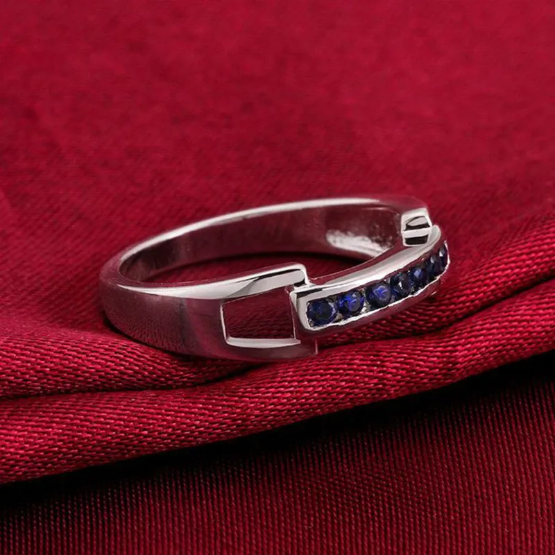 Посеребренная кольцо стерлингового серебра--Jewelry Кольцо заводские цены моды