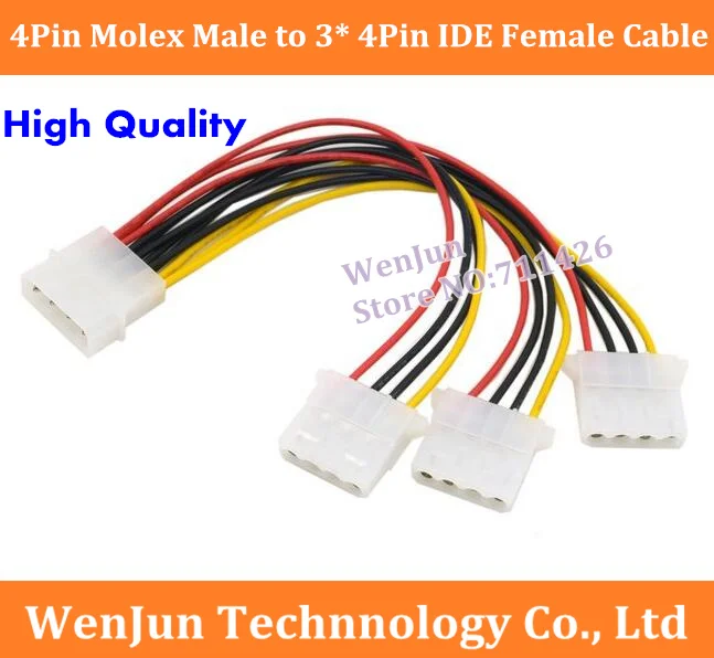 100 ./  4-   3  4Pin Molex IDE/SATA    