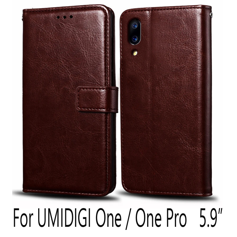 Роскошный защитный кожаный флип-чехол защитный чехол для UMI UMIDIGI One Pro Чехол для UMIDIGI One чехол с держателем карты