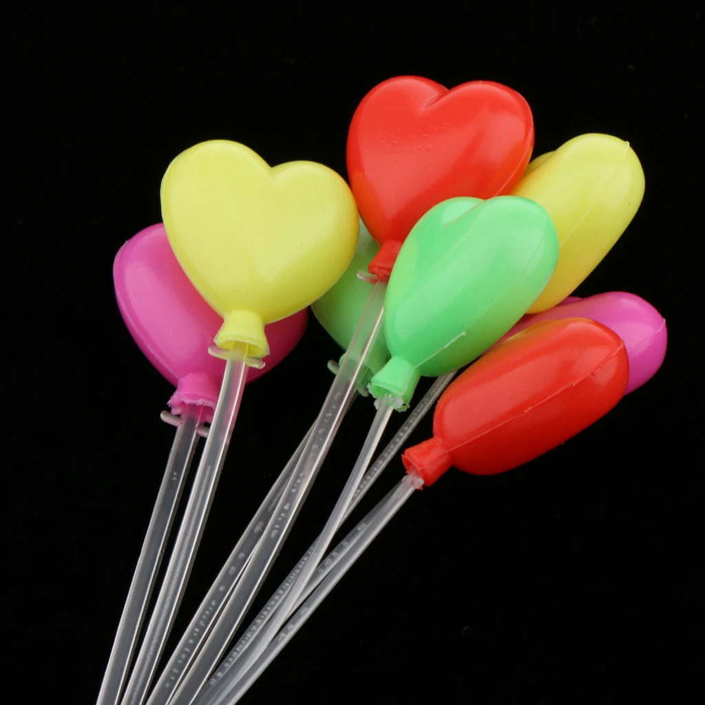 1/12 весы кукольный домик миниатюрные цветные воздушные шары в форме сердца