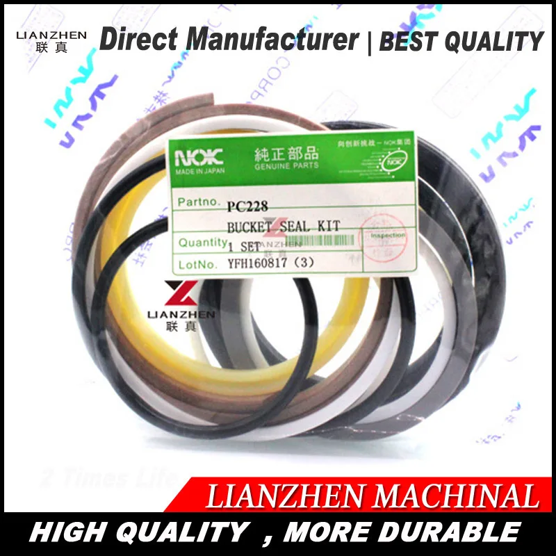 

High quality excavator seal kit for Komatsu PC228 arm cylinder repair seal kit 707-99-52750