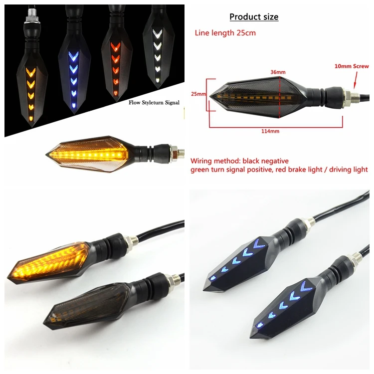 Мотоцикл ремонт сигнал поворота s света хвост Flasher LED динамический для YAMAHA R15 R25 R3 R6
