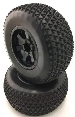 1/10 on road short course car small pin tire set for REMO slash VKAR Hobao 10SC 4pcs | Игрушки и хобби