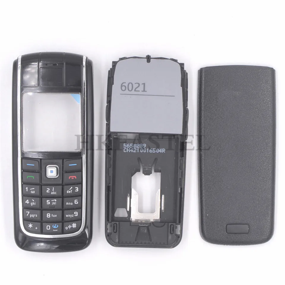 Для Nokia 6021 полный корпус передний ЖК дисплей средняя рамка задняя батарея чехол