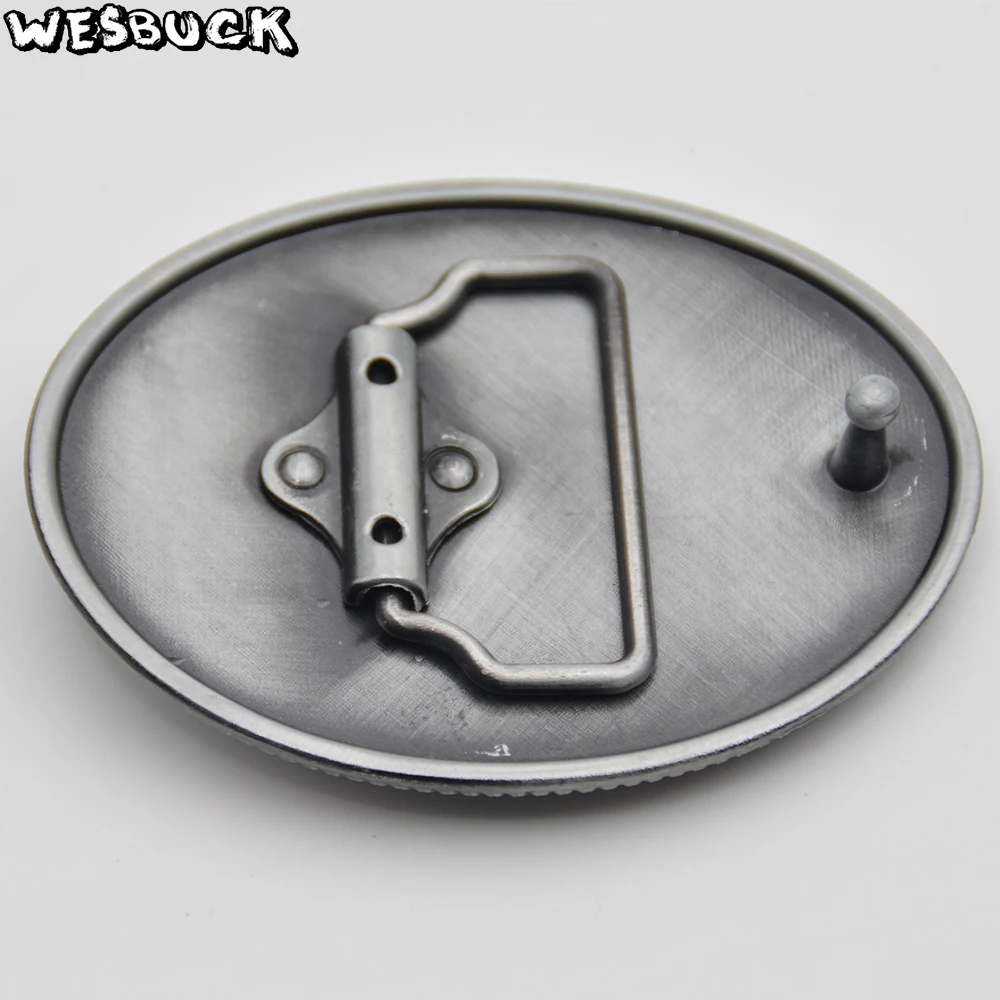 5 PCS MOQ WesBuck бренд пряжки “красная лошадь” из металлические ремня для человек Для