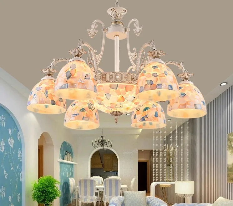 Современная люстра Европейский Декор для дома металлическая крышка корпуса