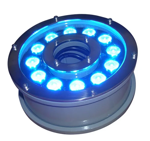 IP68 36 Вт RGB светодиодный фсветильник для фонтана подводный светильник 12*3 3 в 1 24 В