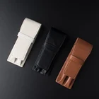 2 палочки3 палочки, Высококачественная двойная ручка, специальная стильная сумка для ручек, черный кожаный чехол, новинка, шариковые ручкироликовая ручкапенал