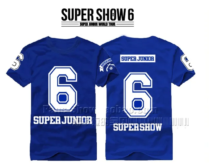 Футболка в стиле хип-хоп Super junior sj rodea SJ6 serie ELF camiseta de manga corta | Женская одежда