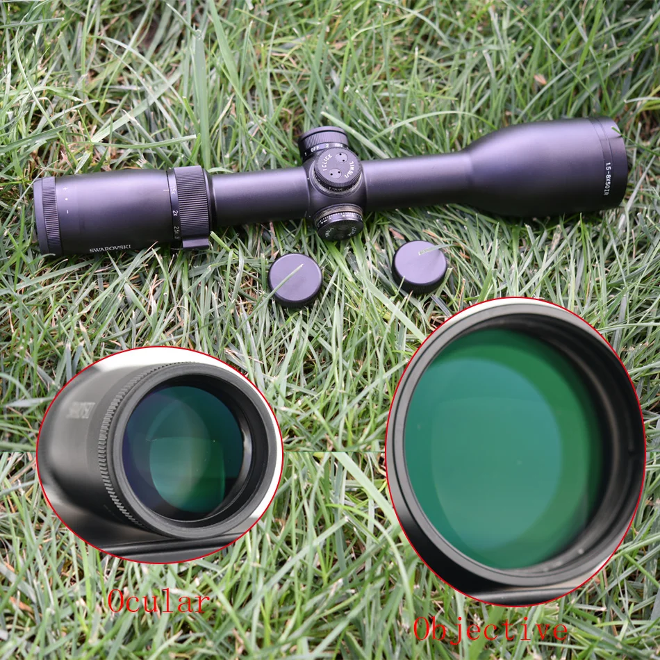 Охотничьи телескопические Прицелы прицел красный свет сетка 1,5-8X50IR рефлекторный прицел
