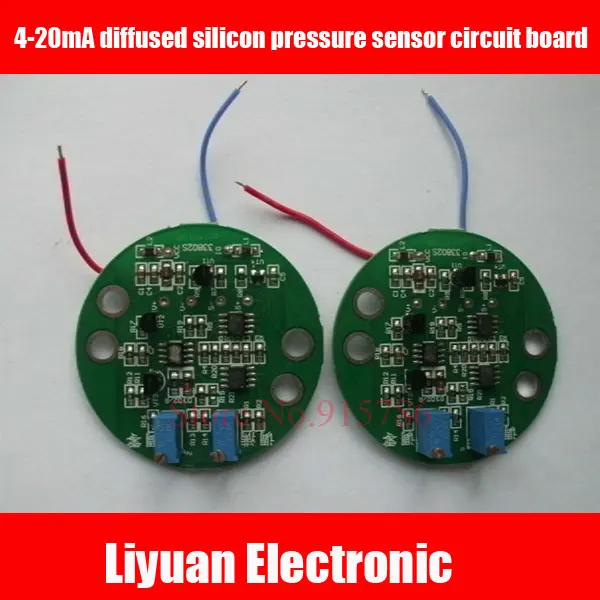 2 шт. печатная плата с рассеянным силиконовым датчиком давления 4 20 мА|board sensor|sensor