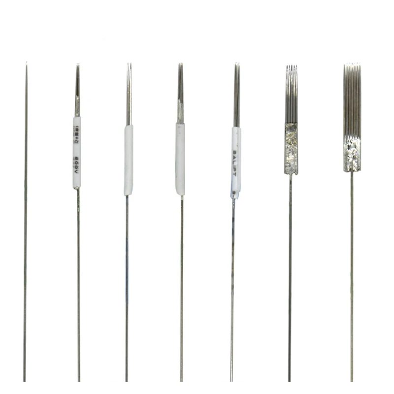 100 шт. Одноразовые стерилизованные тату иглы для бровей|needle 100|needle tipneedle protection |